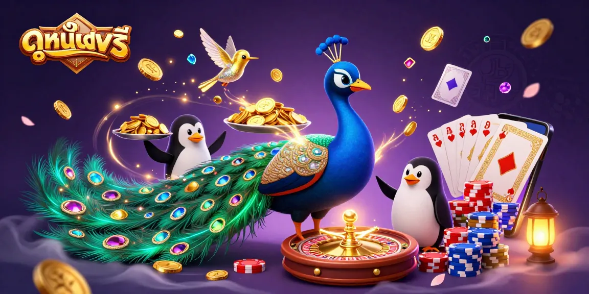 Experience ดูหนังออนไลน์ฟรี as the aristocratic peacock wins with golden chips and flashing slots.