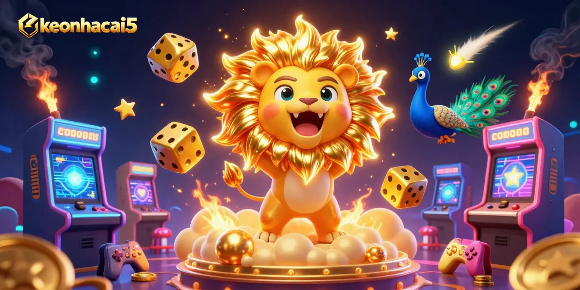 Experience thrilling bets with keonhacai5 in a vibrant 3D casino world of excitement!