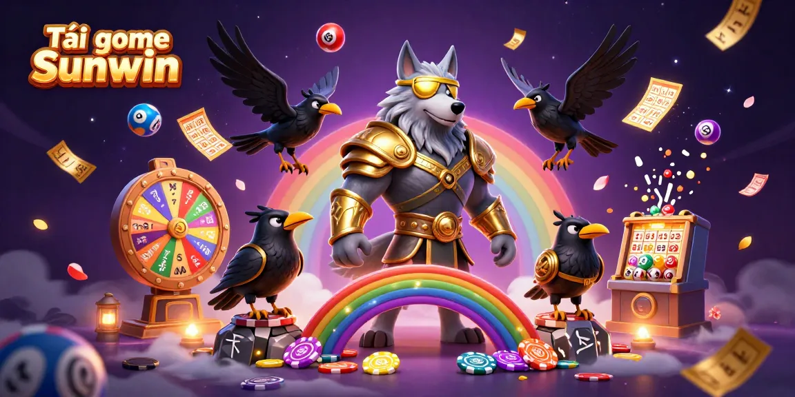 Tải game Sunwin and unleash your chance to win big with colorful lottery elements.