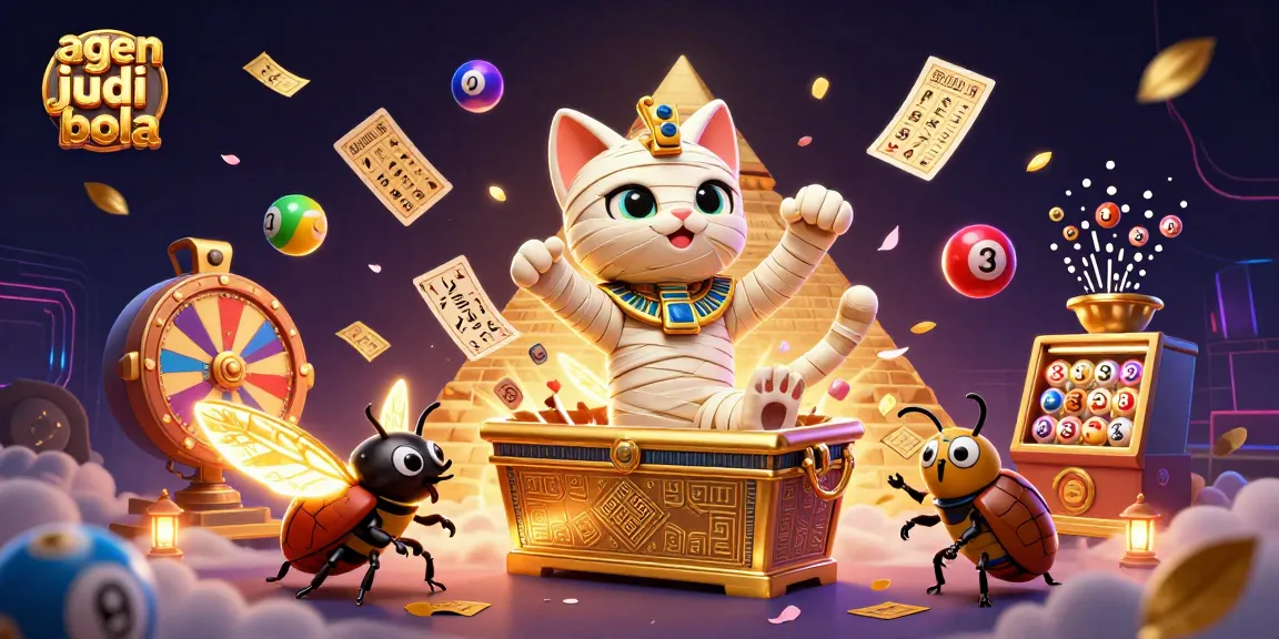 Experience thrilling gaming adventures with agen judi bola featuring unique characters and vibrant casino elements.